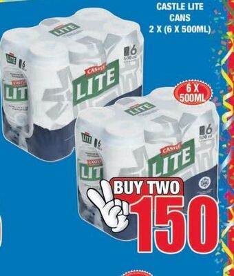 Boxer Liquors Castle beer 2 offer