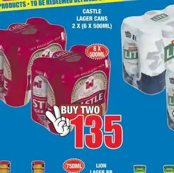 Boxer Liquors Castle beer 2 offer