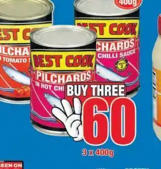 Boxer Best cook pilchards 3 offer