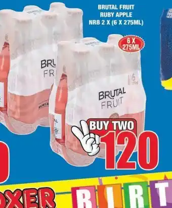 Boxer Liquors Brutal fruit ruby apple 2 offer
