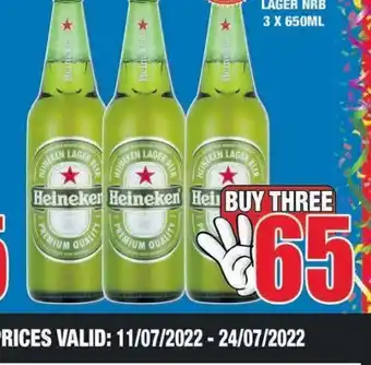 Boxer Liquors Heineken beer 3 offer