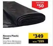 Builders Warehouse Novara plastic sheet-3m x 10m offer