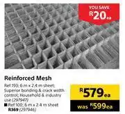 Builders Warehouse Reinforced mesh (ref. 193)-6m x 2.4m each offer