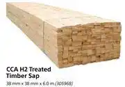 Builders Warehouse Cca h2 treated timber sap 38mm x 38mm x 6.0m- each offer