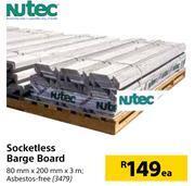 Builders Warehouse Nutec socketless barge board offer