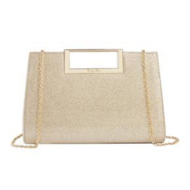 Champagne clutch bag offer at Truworths