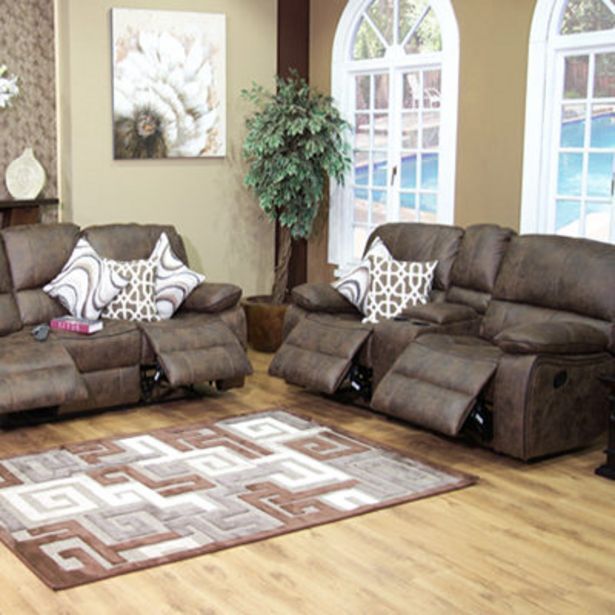 Maverick recliner lounge suite offer at Discount Decor