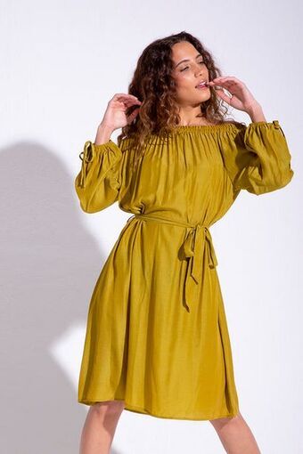 Rage Off-the-shoulder dress offer