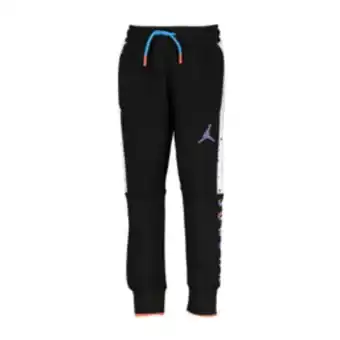 Sportscene Jordan boys fleece black pants offer