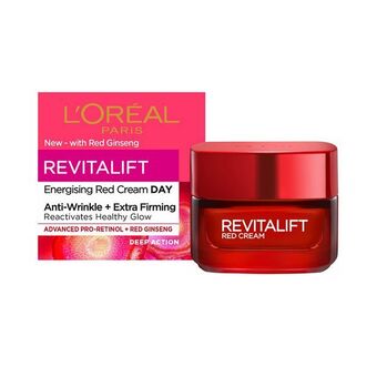 Woolworths Revitalift classic energising red cream offer