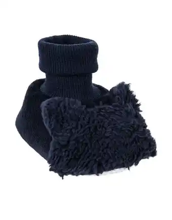 Woolworths Navy fluffy fleece padders offer