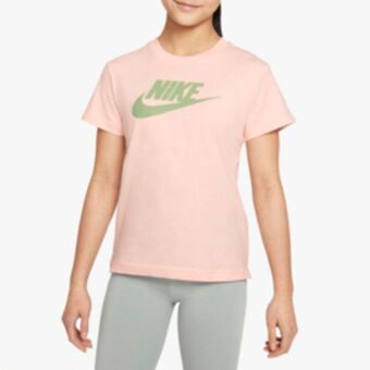 Totalsports Girls nike sportswear futura pink t-shirt offer