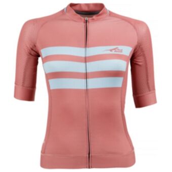 Totalsports Women's first ascent strike pink/blue jersey offer