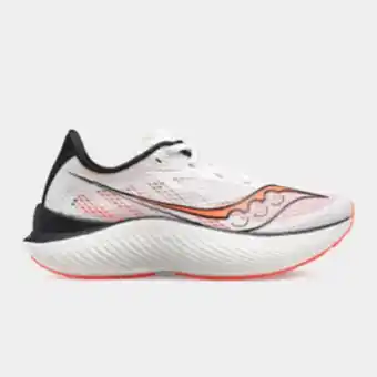 Totalsports Men's saucony endorphin pro 3 white/black/orange shoe offer