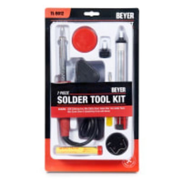 Beyer 7piece solder tool kit offer at Cash Crusaders