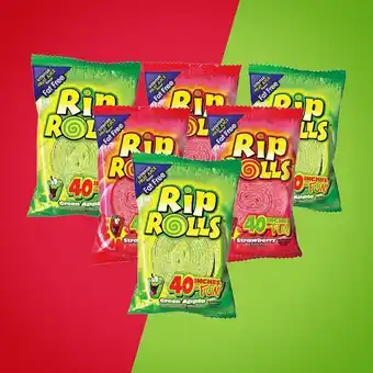 OneDayOnly 6x 40g strawberry and green apple sweet roll offer