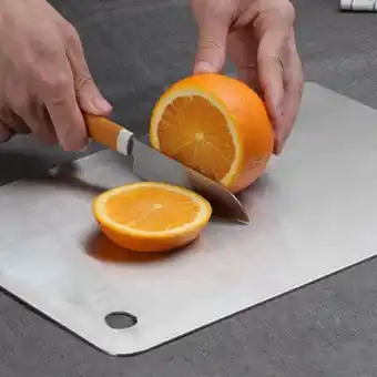 Stainless steel cutting board