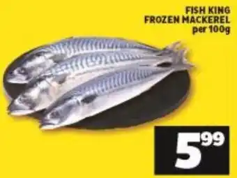 Shoprite Fish King Frozen Mackerel 100g offer