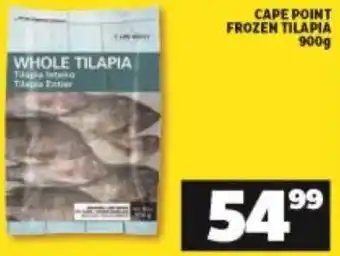 Shoprite Cape Point Frozen Tilapia 900g offer