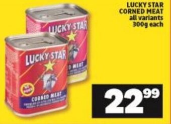 Shoprite Lucky Star Corned Meat All Variants 300g offer