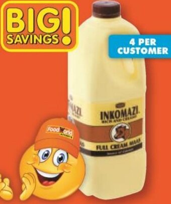 Shoprite Danone Inkomazi Full Cream Maas 2kg offer