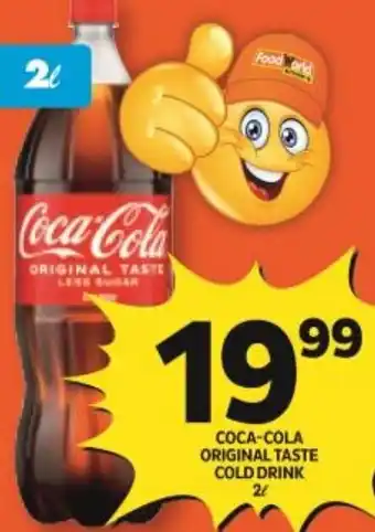 Shoprite Coca-Cola Original Taste Cold Drink 2L offer