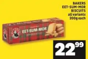 Shoprite Balers Eet-Sum-Mor Biscuits 200g offer