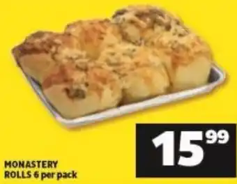 Shoprite Monastery Rolls 6 per Pack offer