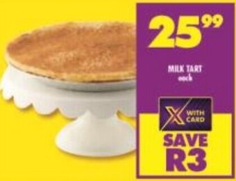 Shoprite Milk Tart offer