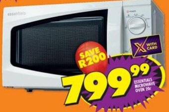 Shoprite Essentials Microwave Oven 20L offer