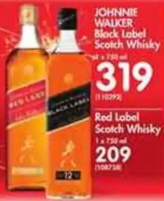 Makro Johnnie Walker Block Label Scotch Whisky 750ml offer
