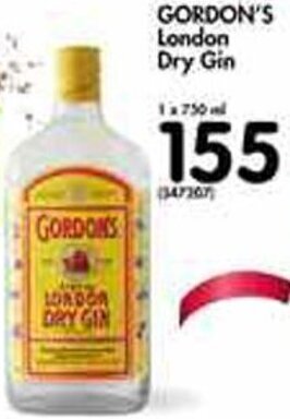 Makro Gordon's London Dry Gin 750ml offer