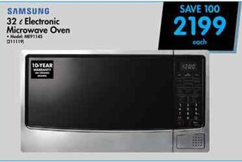 Makro Samsung 32L Electronic Microwave Oven offer