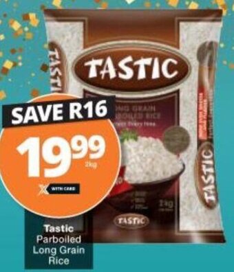 Checkers Tastic Parboiled Long Grain Rice offer