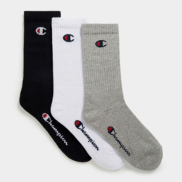 Sportscene Champion 3-pack multicolour socks offer