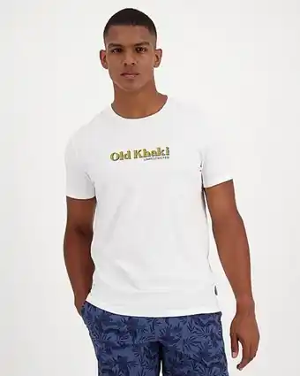 Cape Union Mart Old khaki men's benson t-shirt offer