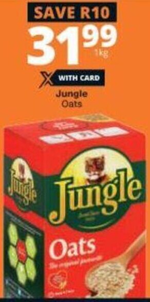 Checkers Jungle Oats 1kg offer
