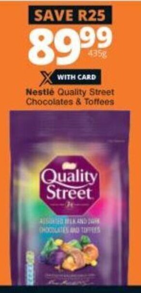 Checkers Nestlé Quality Street Chocolates & Toffees offer