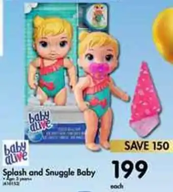 Makro Splash and Snuggle Baby offer