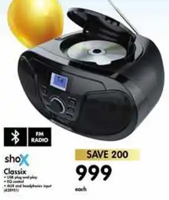 Makro Shox Classic offer