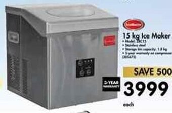 Makro Ice Maker 15kg offer