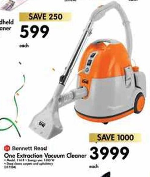 Read One Extraction Vacuum Cleaner offer at Makro
