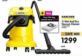Makro Karcher Wet and Dry Vacuum Cleaner offer