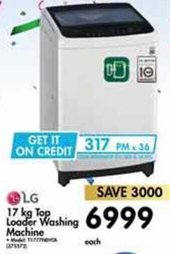 Makro LG Top Loader Washing Machine 17kg offer