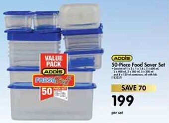 Addis 50-Piece Food Saver Set