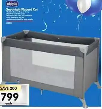 Makro Chicco Goodnight Playard Cot offer