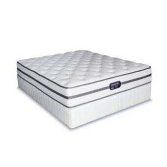 Hirsch's 152cm simmons beautyrest classic firm base set offer