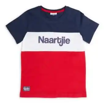 Naartjie Kids Kid boy blocked tee offer
