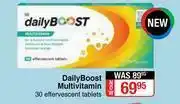 Dis-Chem Daily Boost Multivitamin-30 Effervescent Tablets offer