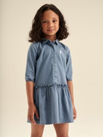 Polo Girls mid sleeve occasion dress offer